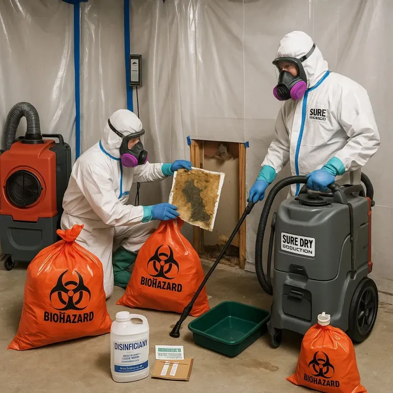 Contaminated Water Handling Protocols process in Near North Side, IL